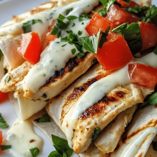 Wraps have become one of the most popular meal options for busy individuals and families alike. Their convenience and versatility make them an appealing choice for lunch, dinner, or even quick snacks. You can fill them with an array of ingredients, making them suitable for various taste preferences and dietary needs. Among the myriad of wrap recipes, Cheesy Garlic Chicken Wraps stand out not only for their ease of preparation but also for their mouthwatering combination of flavors and textures.