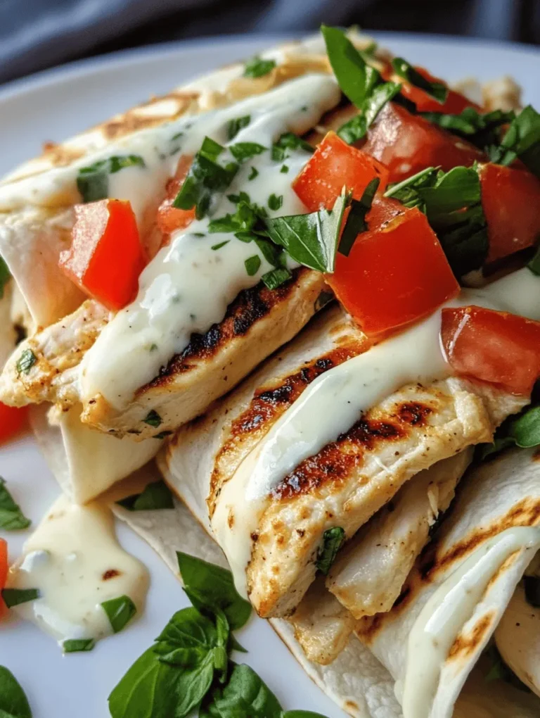 Wraps have become one of the most popular meal options for busy individuals and families alike. Their convenience and versatility make them an appealing choice for lunch, dinner, or even quick snacks. You can fill them with an array of ingredients, making them suitable for various taste preferences and dietary needs. Among the myriad of wrap recipes, Cheesy Garlic Chicken Wraps stand out not only for their ease of preparation but also for their mouthwatering combination of flavors and textures.