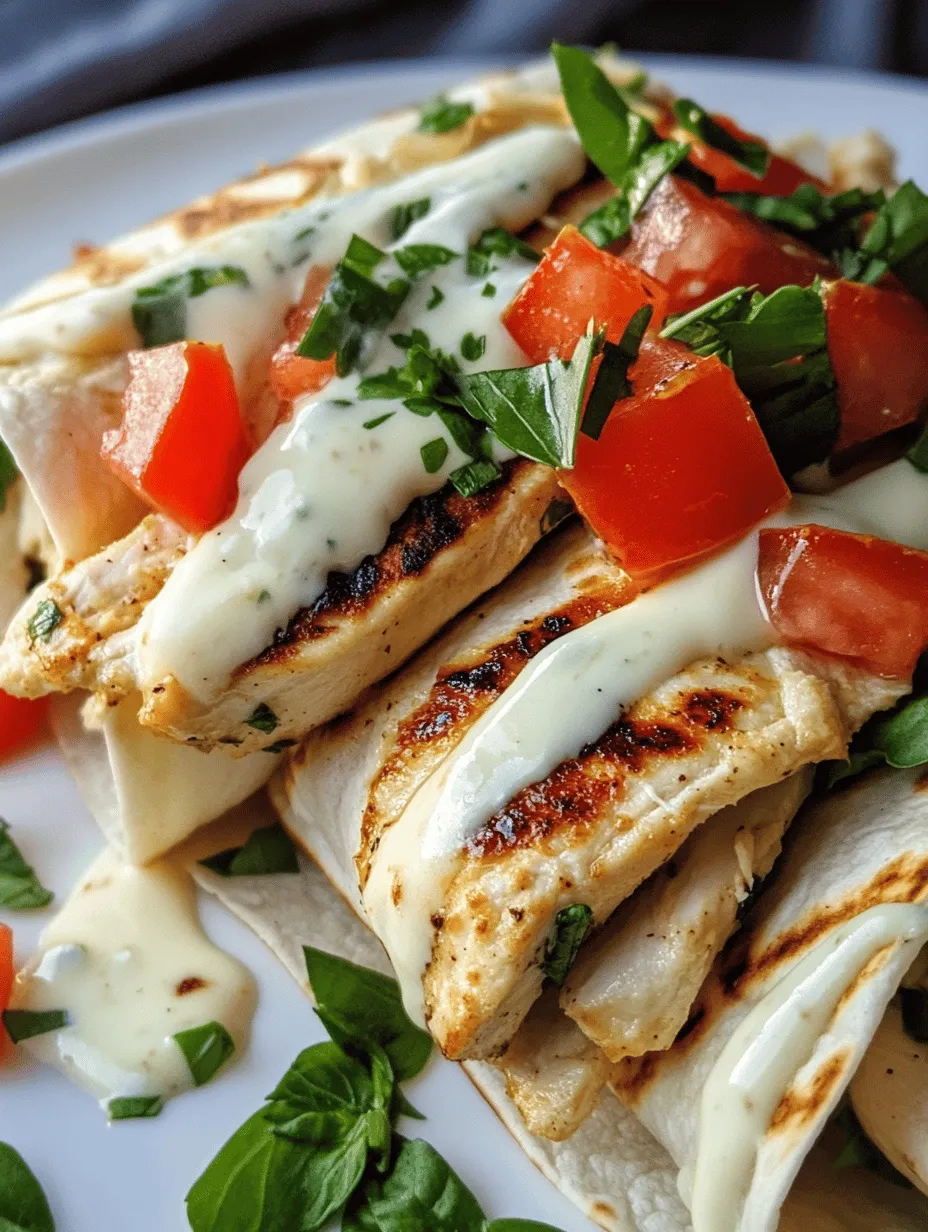 Wraps have become one of the most popular meal options for busy individuals and families alike. Their convenience and versatility make them an appealing choice for lunch, dinner, or even quick snacks. You can fill them with an array of ingredients, making them suitable for various taste preferences and dietary needs. Among the myriad of wrap recipes, Cheesy Garlic Chicken Wraps stand out not only for their ease of preparation but also for their mouthwatering combination of flavors and textures.