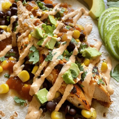 If you’re looking for a culinary experience that packs a punch, the Spicy Chipotle Ranch Grilled Chicken Burrito is the perfect dish for you. This vibrant and flavorful burrito brings together the smoky heat of chipotle, the creaminess of ranch, and the succulent tenderness of grilled chicken, all wrapped up in a soft tortilla. It’s not just a meal; it’s a celebration of flavors that appeals to the adventurous eater and the comfort food lover alike.