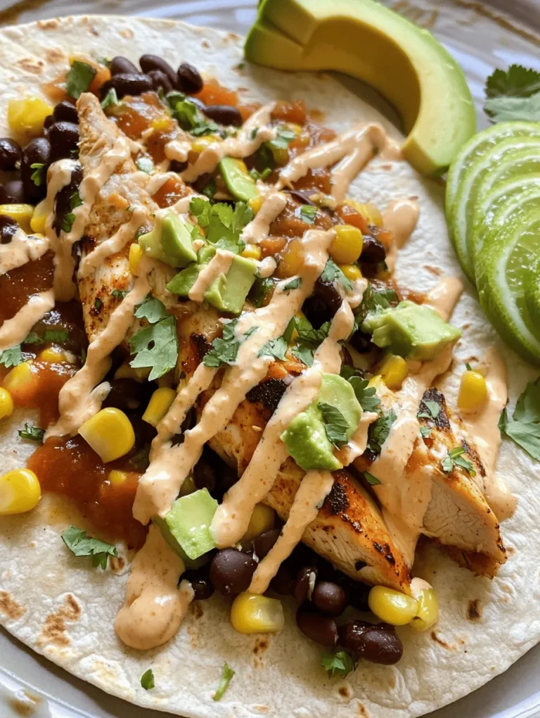 If you’re looking for a culinary experience that packs a punch, the Spicy Chipotle Ranch Grilled Chicken Burrito is the perfect dish for you. This vibrant and flavorful burrito brings together the smoky heat of chipotle, the creaminess of ranch, and the succulent tenderness of grilled chicken, all wrapped up in a soft tortilla. It’s not just a meal; it’s a celebration of flavors that appeals to the adventurous eater and the comfort food lover alike.