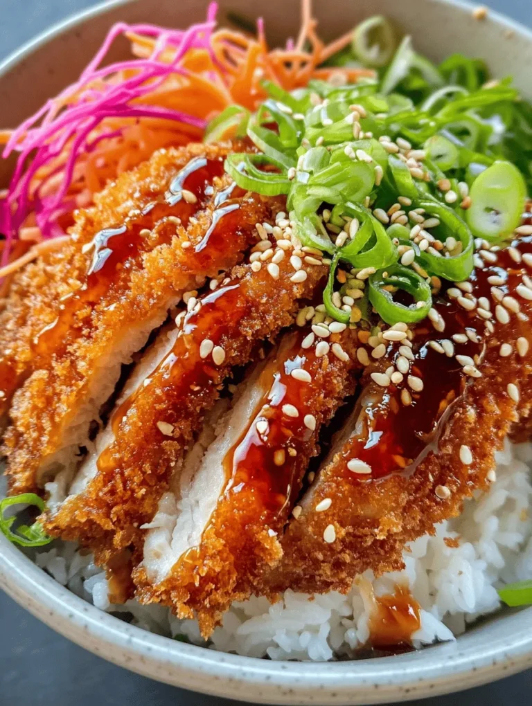 Katsu bowls have surged in popularity, becoming a staple in both Japanese cuisine and the hearts of food enthusiasts around the globe. Characterized by their delightful combination of crispy fried meat, savory sauce, and fresh toppings, these bowls offer a satisfying meal that can easily be prepared at home. The star of the dish is undoubtedly the crunchy katsu, typically made from succulent pork, which is breaded and fried to golden perfection.