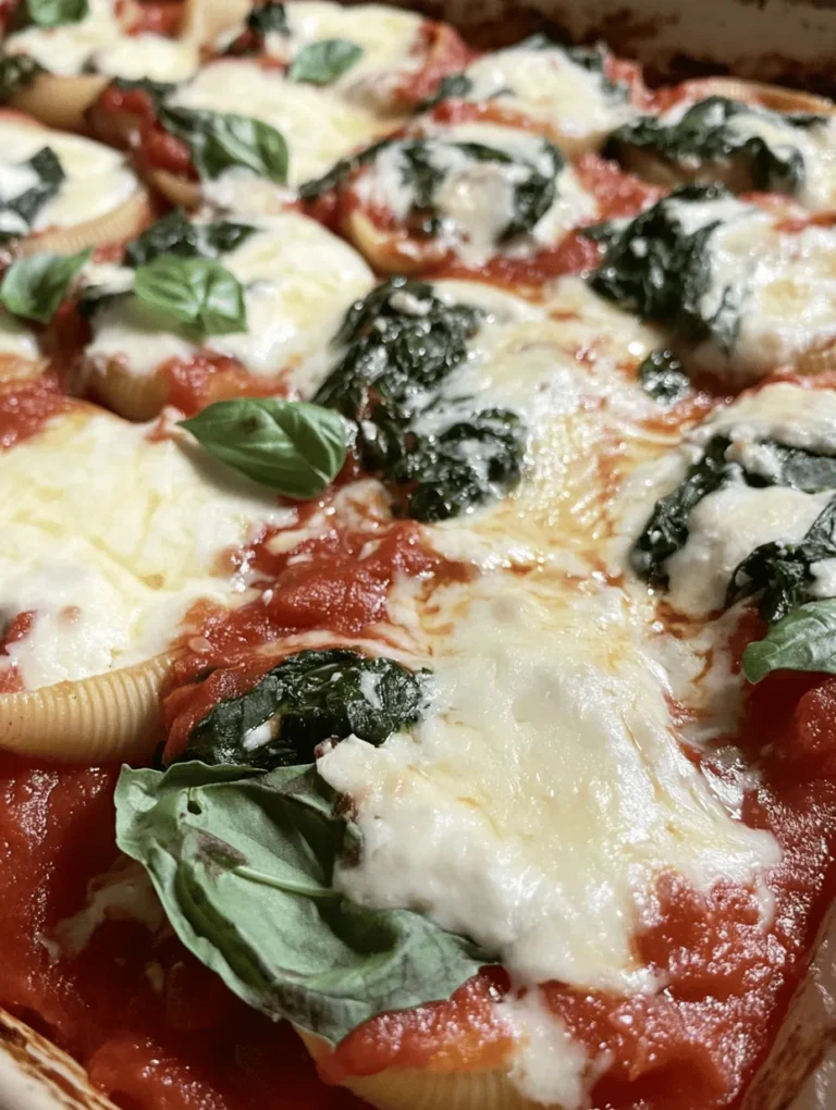 If you’re in search of a dish that effortlessly combines comfort, flavor, and nutritional value, look no further than easy spinach and ricotta stuffed shells. This delightful recipe stands out as a family favorite, ideal for both casual weeknight dinners and special occasions. With its rich, cheesy filling enveloped in tender pasta, each bite promises a satisfying experience that appeals to both young and old alike.
