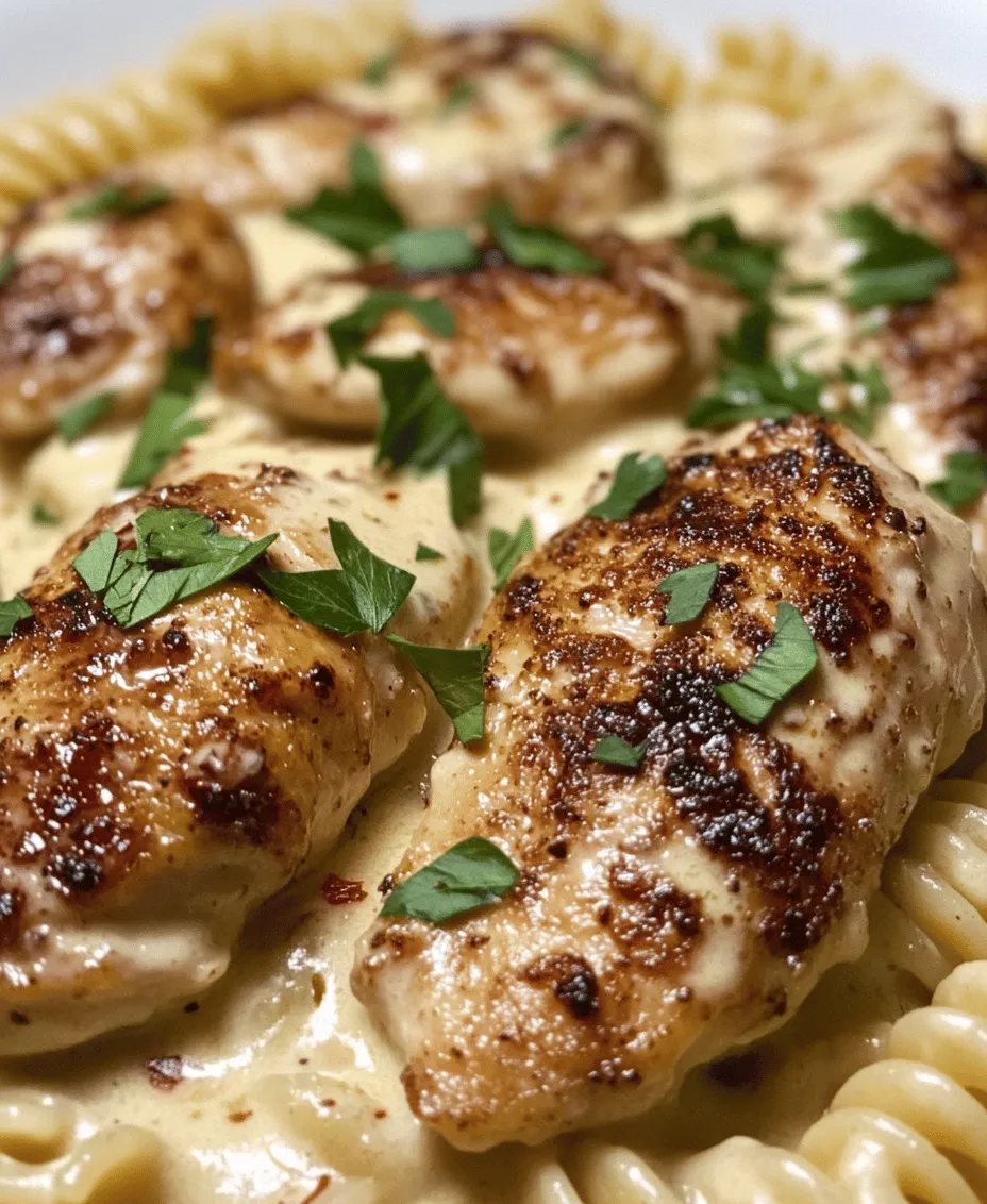 If you're on the lookout for a dish that combines comfort with gourmet flair, look no further than Creamy Garlic Butter Chicken & Rotini in Parmesan Sauce. This delightful recipe marries tender chicken breast with perfectly cooked rotini pasta, all enveloped in a luscious sauce that’s rich, creamy, and bursting with flavor. The combination of garlic, butter, and Parmesan cheese creates a symphony of tastes that will tantalize your palate and have everyone at the table asking for seconds.