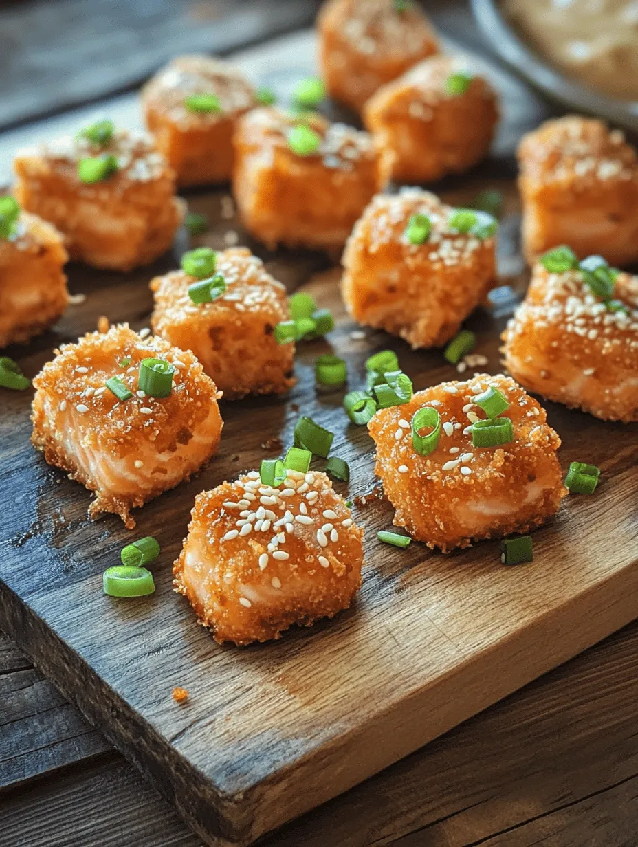To achieve the perfect crispy Bang Bang salmon bites, it is essential to understand the key components that make this dish shine. Each ingredient plays a critical role in developing flavors and textures that will leave your guests craving more.