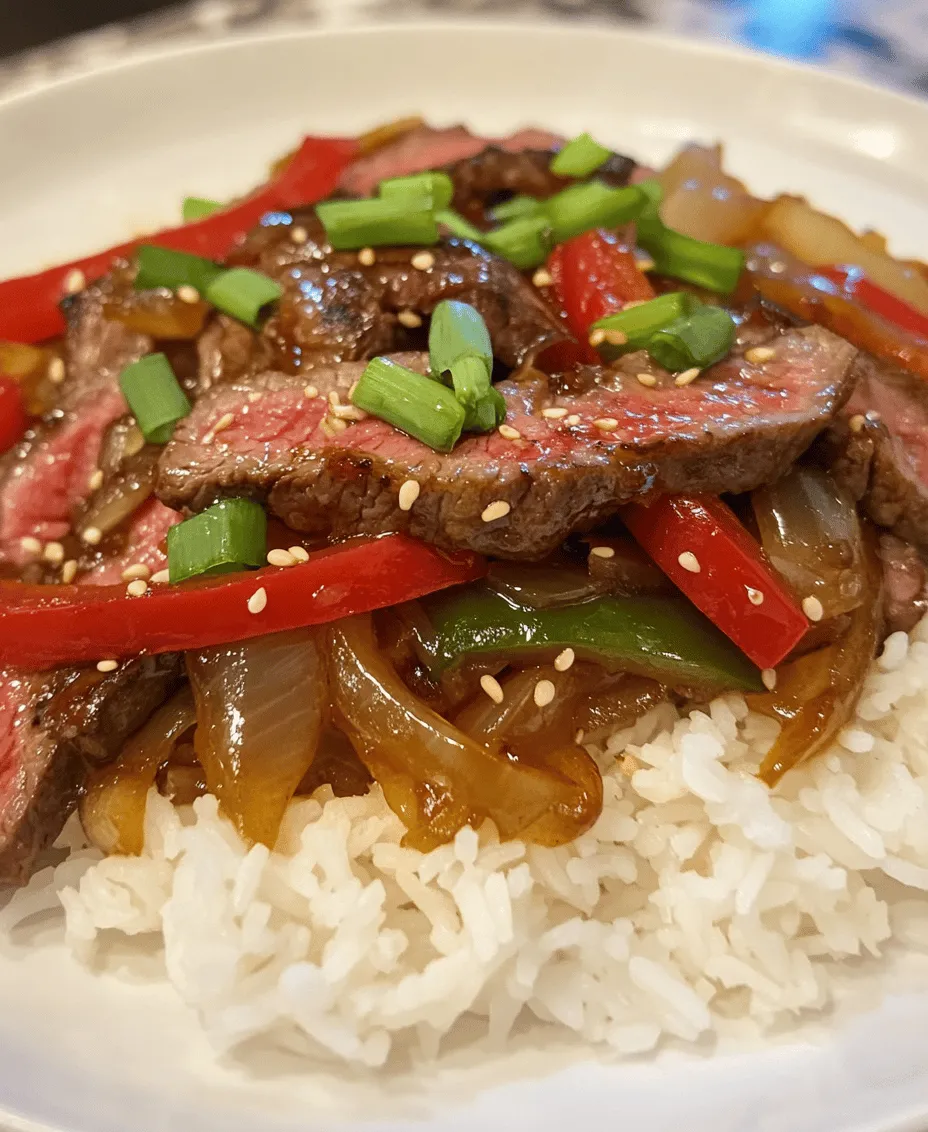If you're seeking a quick yet mouthwatering meal option that bursts with flavor, look no further than sizzling pepper steak with onions. This dish not only tantalizes your taste buds but also caters to the modern busy lifestyle, allowing you to whip up a delicious dinner in less than 30 minutes. A staple in many households, this stir-fry showcases the beauty of fresh ingredients combined with vibrant spices, creating a dish that's sure to impress family and friends alike.