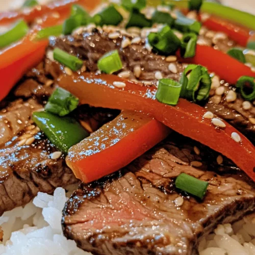 If you're seeking a quick yet mouthwatering meal option that bursts with flavor, look no further than sizzling pepper steak with onions. This dish not only tantalizes your taste buds but also caters to the modern busy lifestyle, allowing you to whip up a delicious dinner in less than 30 minutes. A staple in many households, this stir-fry showcases the beauty of fresh ingredients combined with vibrant spices, creating a dish that's sure to impress family and friends alike.