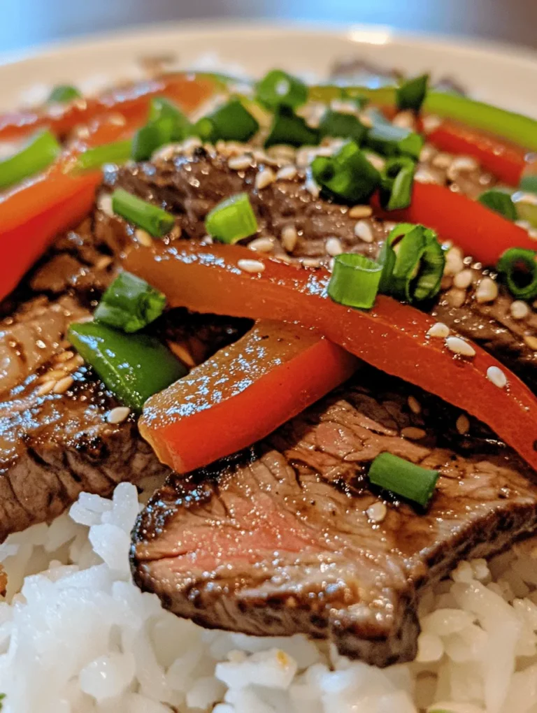 If you're seeking a quick yet mouthwatering meal option that bursts with flavor, look no further than sizzling pepper steak with onions. This dish not only tantalizes your taste buds but also caters to the modern busy lifestyle, allowing you to whip up a delicious dinner in less than 30 minutes. A staple in many households, this stir-fry showcases the beauty of fresh ingredients combined with vibrant spices, creating a dish that's sure to impress family and friends alike.