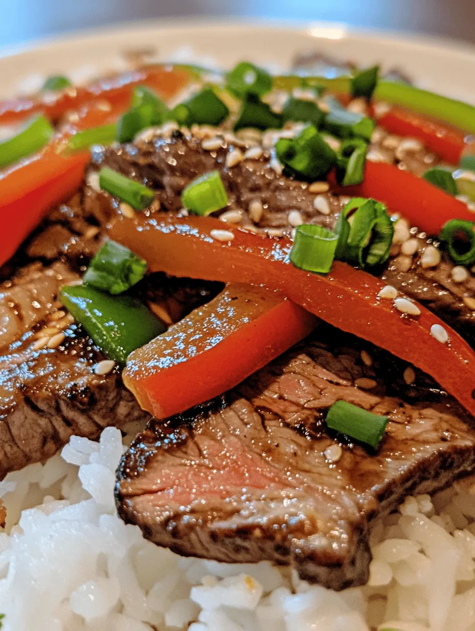 If you're seeking a quick yet mouthwatering meal option that bursts with flavor, look no further than sizzling pepper steak with onions. This dish not only tantalizes your taste buds but also caters to the modern busy lifestyle, allowing you to whip up a delicious dinner in less than 30 minutes. A staple in many households, this stir-fry showcases the beauty of fresh ingredients combined with vibrant spices, creating a dish that's sure to impress family and friends alike.