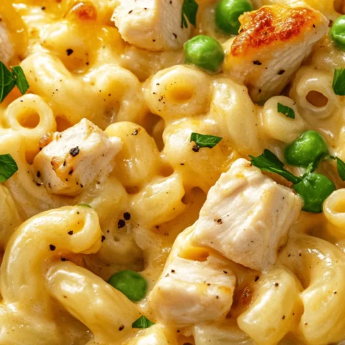 Welcome to the delightful world of flavors with our Creamy Honey Pepper Chicken Mac and Cheese Delight. This recipe takes the beloved comfort food classic—macaroni and cheese—and elevates it to new heights by introducing the sweet and spicy notes of honey pepper chicken. Imagine a dish that combines the creamy richness of cheese with tender pieces of chicken, all enveloped in a luscious sauce that balances sweetness with a hint of heat. Whether you’re preparing a cozy family dinner or hosting friends for a special gathering, this dish is sure to impress and satisfy even the most discerning palates.