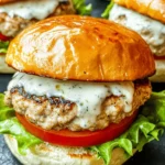In recent years, chicken burgers have surged in popularity as a healthier alternative to traditional beef burgers. With a lighter profile and less fat, they are an excellent choice for those looking to maintain a balanced diet without sacrificing flavor. Among the myriad of chicken burger recipes, the Cheesy Ranch Delight Chicken Burgers stand out for their unique flavor combination that marries the creamy richness of ranch dressing with the sharpness of cheddar cheese. This delightful blend not only enhances the taste but also adds a satisfying creaminess that elevates the entire eating experience.