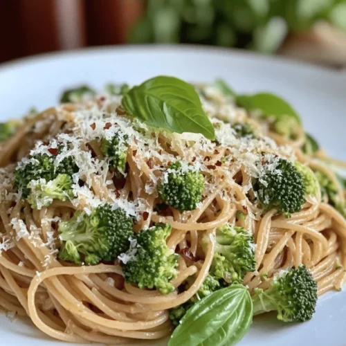 In recent years, there has been a significant shift towards plant-based meals, driven by a growing awareness of health, sustainability, and animal welfare. More and more people are exploring vegetarian and vegan options, leading to creative culinary innovations that emphasize fresh, wholesome ingredients. One such delightful dish that has gained popularity is Broccoli Bliss Pasta. This vibrant and nutritious pasta recipe offers a perfect blend of flavor and health benefits, making it an excellent choice for busy weeknights or special occasions alike.