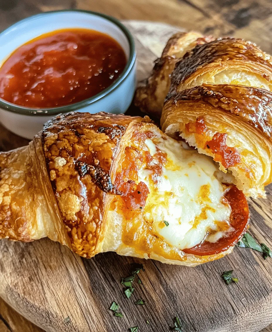 Delve into the world of comfort food with our Mozzarella Pepperoni Croissant Rolls. This delightful recipe combines the flaky texture of croissant dough with the gooey richness of mozzarella cheese and the savory flavor of pepperoni. Perfect for a quick snack, appetizer, or even a fun meal, these croissant rolls are a hit for parties and family gatherings alike. The irresistible combination of warm, buttery croissants filled with melty cheese and zesty pepperoni is bound to please both kids and adults. In this article, we will provide a detailed overview of the ingredients, step-by-step instructions, and tips for perfecting this easy yet indulgent dish that you can whip up in no time.
