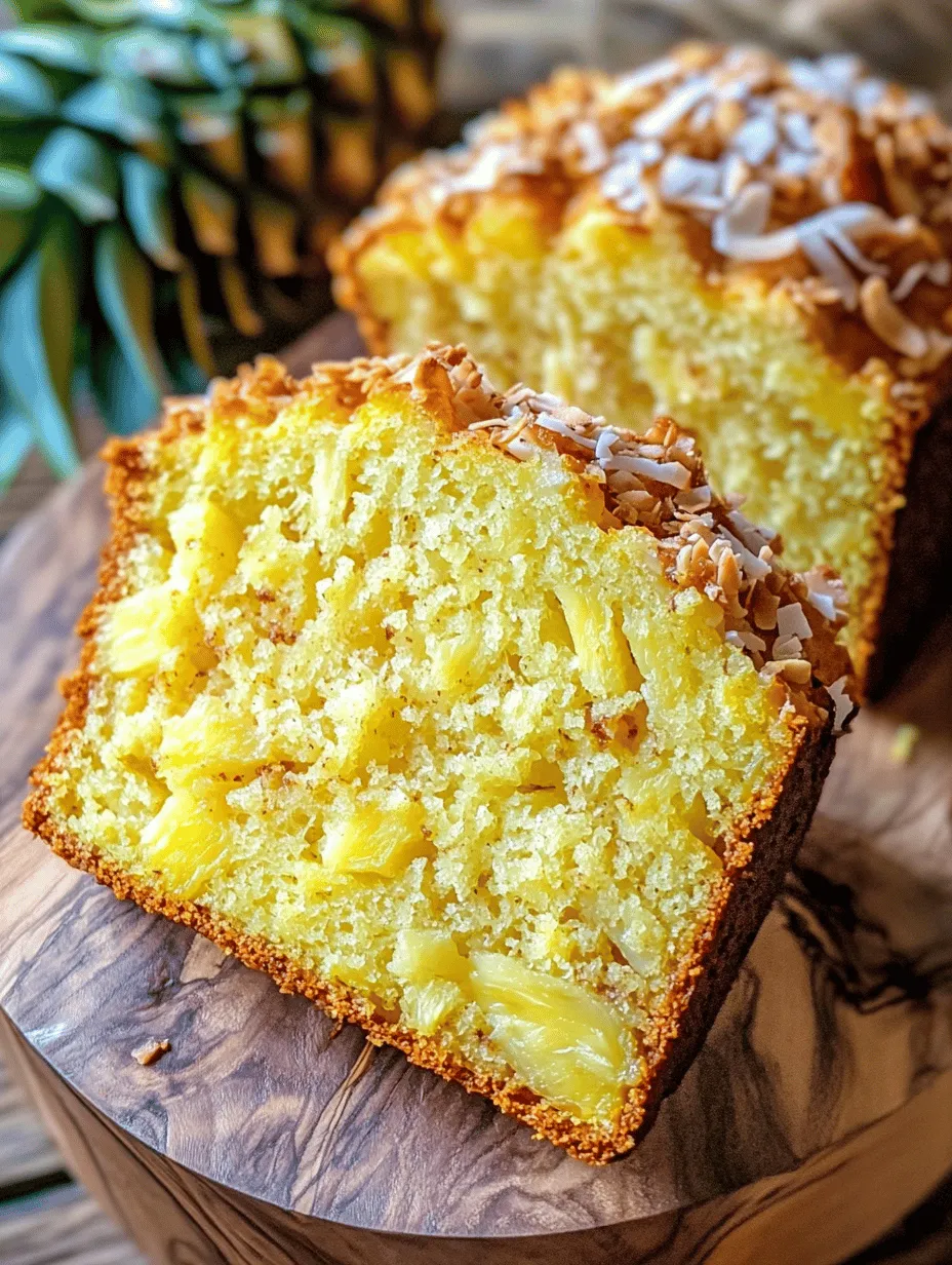 Welcome to a tropical escape for your taste buds with our delightful Hawaiian Banana Bread recipe, infused with the irresistible flavors of pineapple and coconut. This moist, sweet bread is not just a treat; it's a celebration of tropical ingredients that can brighten up any day. Whether you're enjoying it at breakfast, as an afternoon snack, or served as a delightful dessert, this recipe is sure to impress your family and friends.