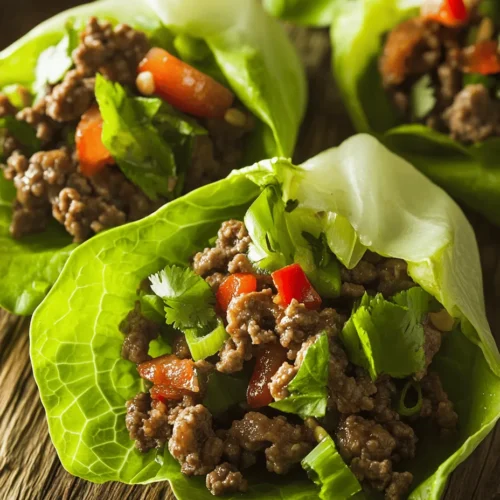 Asian-style lettuce wraps have surged in popularity in recent years, captivating taste buds with their fresh, vibrant flavors and healthy appeal. These wraps are not only a delightful dish to serve at gatherings but also a versatile meal option that can be easily adapted for various dietary preferences. At the heart of many Asian-style lettuce wraps is savory ground beef, a rich and satisfying filling that pairs beautifully with fresh vegetables and aromatic seasonings.