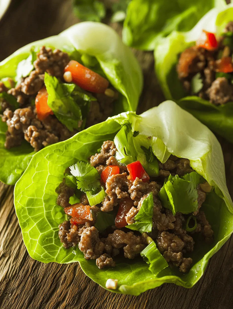 Asian-style lettuce wraps have surged in popularity in recent years, captivating taste buds with their fresh, vibrant flavors and healthy appeal. These wraps are not only a delightful dish to serve at gatherings but also a versatile meal option that can be easily adapted for various dietary preferences. At the heart of many Asian-style lettuce wraps is savory ground beef, a rich and satisfying filling that pairs beautifully with fresh vegetables and aromatic seasonings.