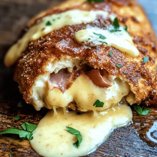 If you’re looking for a show-stopping dish that perfectly balances flavor and presentation, look no further than Chicken Cordon Bleu. Originating from Switzerland, this dish has charmed its way into the hearts (and stomachs) of food enthusiasts around the world. Its name, which translates to “blue ribbon chicken,” suggests a dish of superior quality, and it certainly lives up to the hype.