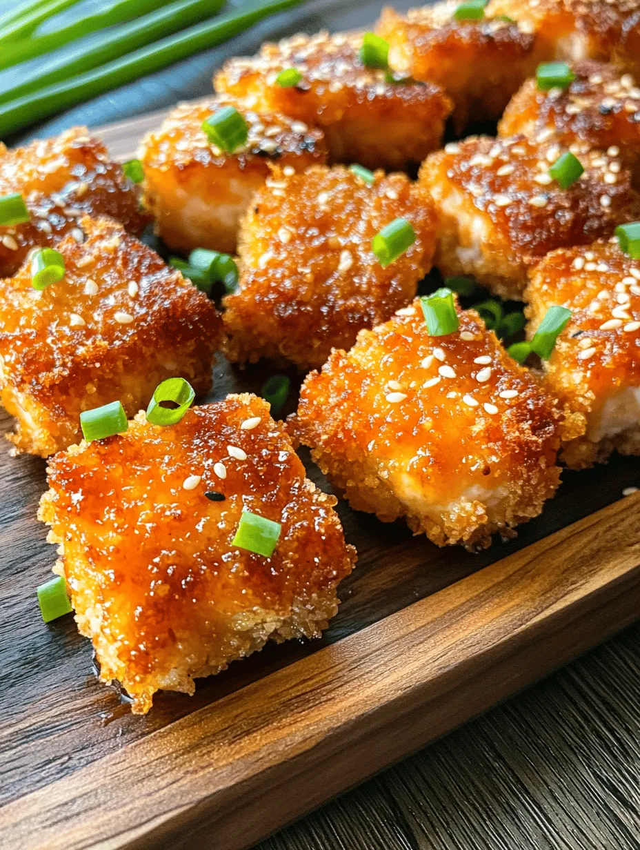 Crispy Honey Garlic Salmon Bites are more than just a dish; they are a culinary experience that brings together the rich flavors of salmon with the sweetness of honey and the savory kick of garlic. This recipe offers a delightful way to enjoy seafood, making it a perfect choice for family dinners, special occasions, or a quick weeknight meal. The appeal of these salmon bites lies not only in their taste but also in their texture—crispy on the outside and tender on the inside, they are sure to be a hit with both adults and children alike.