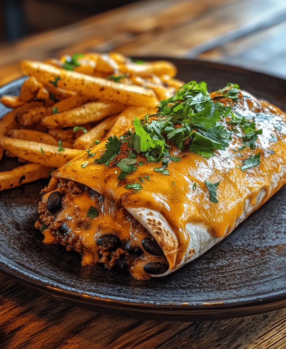 There are few meals that can rival the satisfying combination of cheesy beef burritos paired with crispy fries. This delicious duo is not only a feast for the taste buds but also a comforting option that appeals to families and friends alike, making it an ideal choice for family dinners, gatherings, or even a cozy night in. Imagine the warm, savory flavors of seasoned ground beef enveloped in a soft flour tortilla, oozing with melted cheese, and accompanied by perfectly golden, crispy fries. This combination of textures and tastes makes cheesy beef burritos with crispy fries a favorite among many.