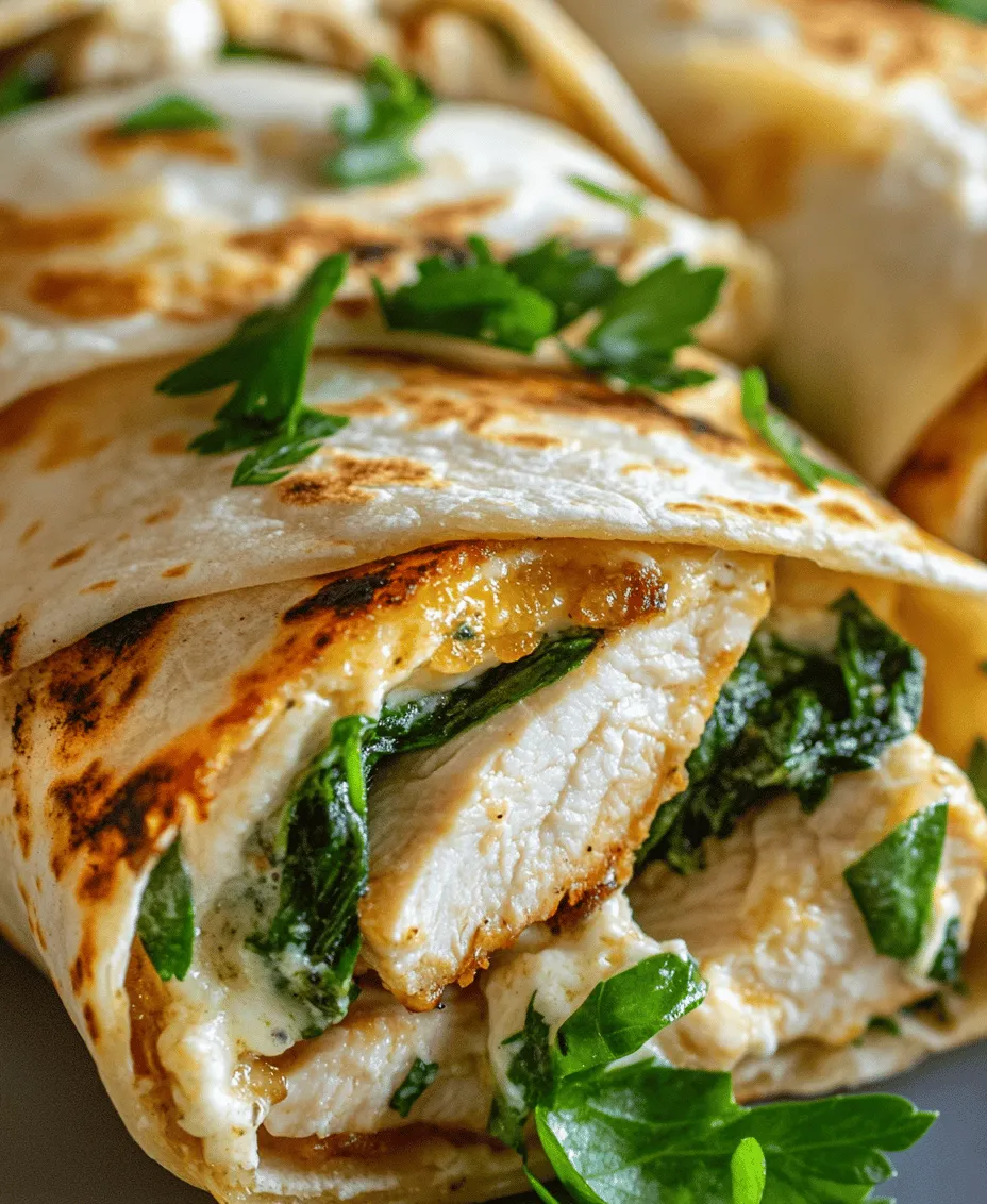 In contemporary cuisine, wraps have surged in popularity, becoming a go-to meal option for many households. With their versatility and convenience, wraps can easily accommodate various flavors, ingredients, and dietary preferences. From classic chicken Caesar wraps to vibrant veggie-loaded options, these handheld meals are perfect for lunch, dinner, or even a quick snack on the go. Among the myriad of wrap recipes, Cheesy Garlic Chicken Wraps stand out as a comforting and flavorful choice that is sure to please even the pickiest of eaters.