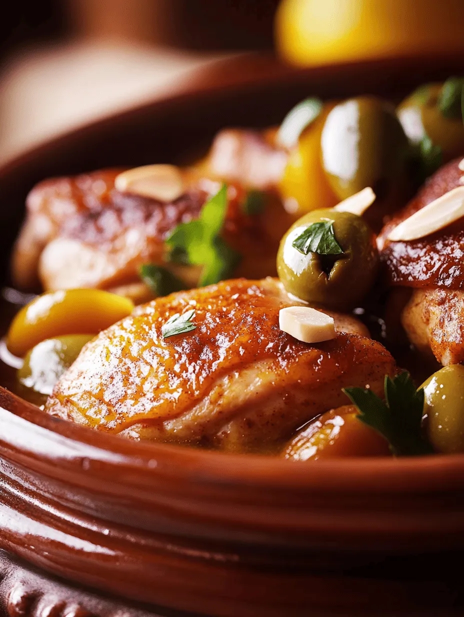 Moroccan cuisine is a vibrant tapestry of flavors, colors, and aromas that reflect the country's rich cultural heritage. It's a culinary journey that invites you to explore the exotic spices of North Africa, the freshness of its produce, and the depth of its culinary traditions. One dish that perfectly encapsulates the essence of Moroccan cooking is the Zesty Chicken Tagine with Olives and Lemons. This dish not only highlights the bold flavors characteristic of Moroccan fare but also embodies the art of slow cooking that allows spices to meld beautifully, creating a meal that is both comforting and exhilarating.