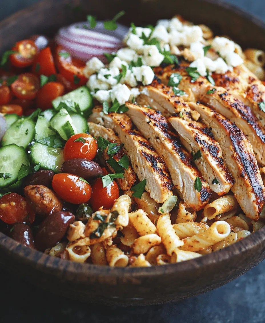 Unveiling the flavors of the Mediterranean, this Chicken Pasta Salad is a vibrant and refreshing dish that perfectly combines hearty ingredients with a light dressing. Originating from the sun-kissed coasts of the Mediterranean region, this salad brings together the essence of fresh produce, wholesome proteins, and aromatic herbs, making it an ideal choice for a variety of occasions. Whether you are hosting a summer barbecue, planning a picnic, or seeking a nutritious meal prep option, this salad promises to satisfy your taste buds and nourish your body.