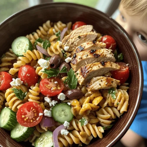 Unveiling the flavors of the Mediterranean, this Chicken Pasta Salad is a vibrant and refreshing dish that perfectly combines hearty ingredients with a light dressing. Originating from the sun-kissed coasts of the Mediterranean region, this salad brings together the essence of fresh produce, wholesome proteins, and aromatic herbs, making it an ideal choice for a variety of occasions. Whether you are hosting a summer barbecue, planning a picnic, or seeking a nutritious meal prep option, this salad promises to satisfy your taste buds and nourish your body.