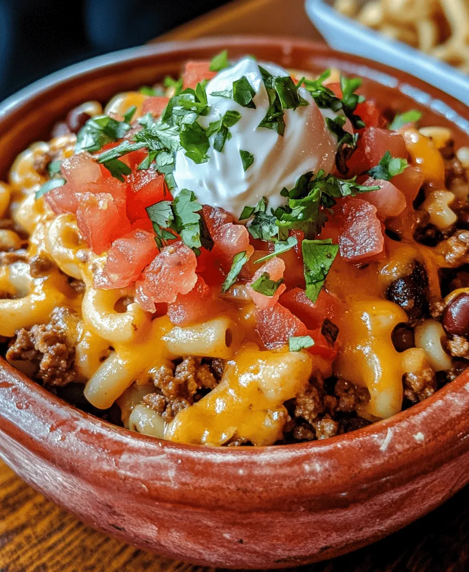Cheesy Chili Mac Delight is the epitome of comfort food, combining the heartiness of chili with the creamy decadence of macaroni and cheese. As the weather cools down or when you simply crave a warm, satisfying meal, this dish promises to deliver not only warmth but also a burst of flavors that will leave you wanting more. Its blend of gooey cheese, spicy chili, and tender macaroni creates a dish that is both filling and delightful, making it a perfect option for family dinners or casual gatherings.