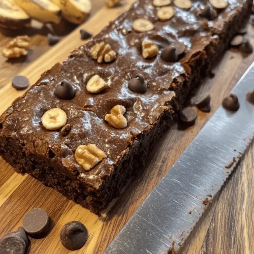 In the realm of desserts, few combinations can ignite the same level of excitement as the fusion of banana bread and brownies. Imagine the moist, comforting texture of banana bread enveloped in the rich, decadent flavor of chocolate brownies – this is precisely what Banana Bread Brownies deliver. This delightful recipe marries two beloved treats into a single, irresistible dessert that not only satisfies your sweet tooth but also brings a sense of nostalgia with every bite.