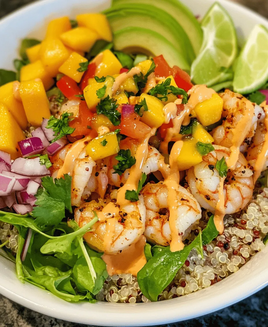 Tropical Shrimp Delight Bowls are the embodiment of vibrant flavors and fresh ingredients, offering a delightful escape to sun-soaked beaches with every bite. This dish perfectly fuses the essence of the tropics, bringing together succulent shrimp, zesty mango salsa, and a refreshing lime-chili sauce. It's not just a feast for the palate; it also packs a nutritional punch with a balance of protein, healthy fats, and fresh vegetables, making it an ideal meal for any occasion—be it a casual family dinner or an impressive dish for entertaining guests.