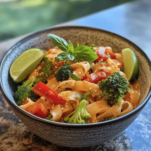 Thai cuisine is celebrated worldwide for its vibrant flavors, aromatic spices, and intricate balance of ingredients. Among its many culinary treasures, Drunken Noodles, or "Pad Kee Mao," has gained immense popularity. This beloved dish is a staple on Thai restaurant menus, known for its bold flavor profile that harmonizes spicy, sweet, and savory elements. The term “drunken” in its name is said to reference the dish's ability to satisfy the cravings of those who indulge in it, sometimes after a night of revelry. With its enticing aromas and colorful presentation, Spicy Drunken Noodles Delight stands out as a quintessential comfort food that tantalizes the palate and fills the stomach.