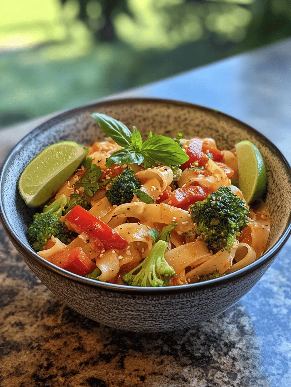 Thai cuisine is celebrated worldwide for its vibrant flavors, aromatic spices, and intricate balance of ingredients. Among its many culinary treasures, Drunken Noodles, or "Pad Kee Mao," has gained immense popularity. This beloved dish is a staple on Thai restaurant menus, known for its bold flavor profile that harmonizes spicy, sweet, and savory elements. The term “drunken” in its name is said to reference the dish's ability to satisfy the cravings of those who indulge in it, sometimes after a night of revelry. With its enticing aromas and colorful presentation, Spicy Drunken Noodles Delight stands out as a quintessential comfort food that tantalizes the palate and fills the stomach.