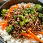 If you're looking for a quick, flavorful meal that captures the heart of Korean cuisine, the Korean Ground Beef Bowl is an excellent choice. This dish combines the rich, savory flavors of seasoned ground beef with fresh vegetables, making it a perfect option for busy weeknights. The balance of sweet and spicy notes from ingredients like brown sugar and gochugaru creates a symphony of taste that can easily please the entire family. Not only is this recipe incredibly delicious, but it is also packed with nutrients from the vegetables and lean ground beef, making it a wholesome meal option.