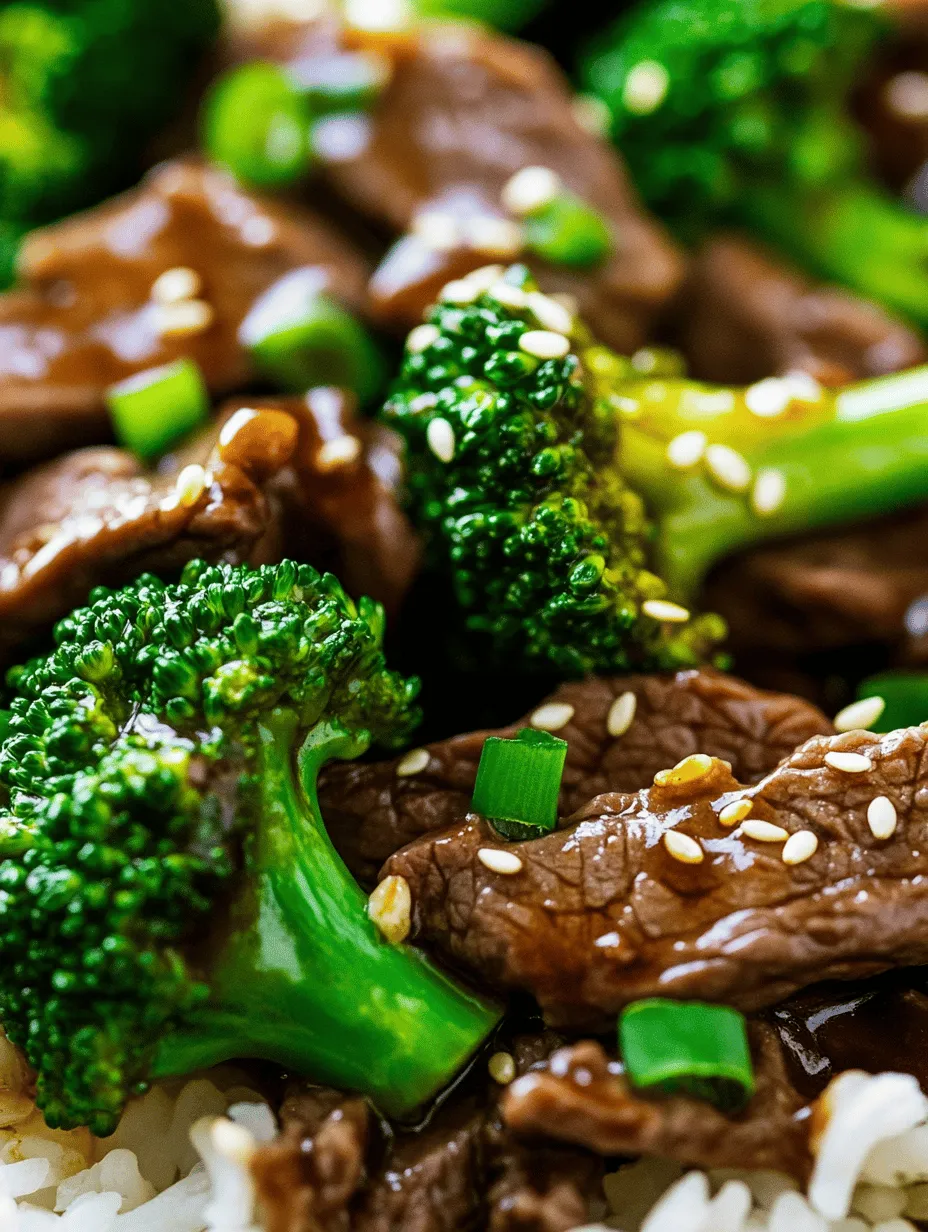Welcome to the culinary world of Beefing Up Broccoli Delight, a vibrant and nutritious beef and broccoli stir-fry that promises to tantalize your taste buds while delivering a healthy dose of essential nutrients. This dish is not just a meal—it's an experience that combines the rich flavors of tender beef with the crisp freshness of broccoli, creating a symphony of tastes that is both satisfying and wholesome. In a time where health-conscious dining is on the rise, this recipe stands out as an excellent option for busy home cooks looking to incorporate more vegetables into their meals without sacrificing flavor.