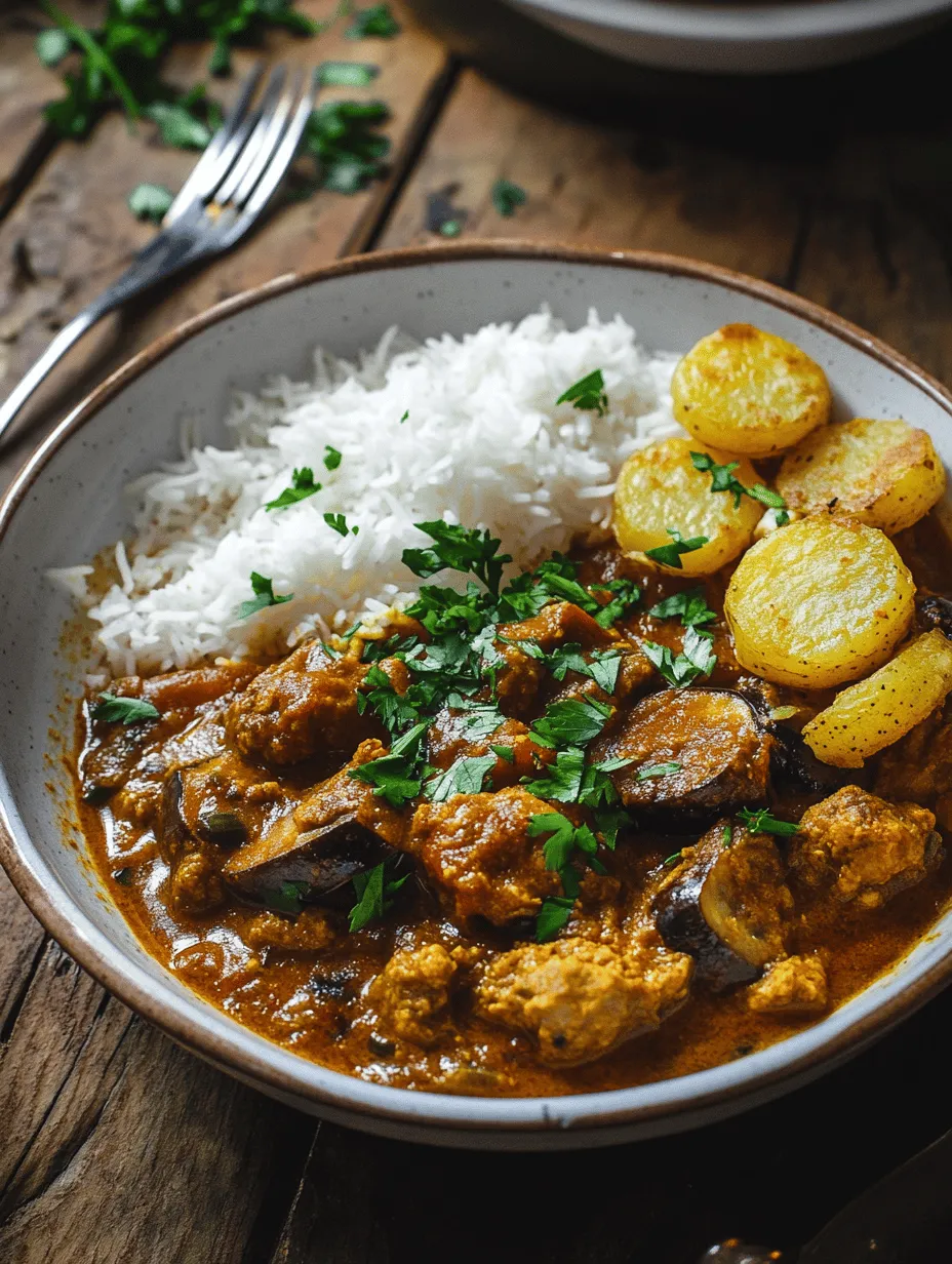 Khoresh Bademjan is a beloved Persian dish that showcases the culinary brilliance of Iranian cuisine, renowned for its vibrant flavors and rich textures. This hearty eggplant stew, typically prepared with tender meat, is a staple in many Persian households, often served during family gatherings, special occasions, and festive celebrations. The dish not only exemplifies the art of Persian cooking but also highlights the versatility of eggplant, transforming it into a savory delight that warms the heart and pleases the palate.
