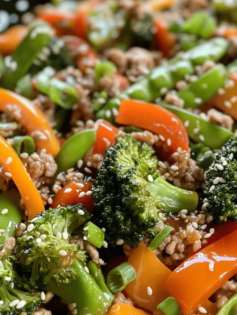 In a world where time is of the essence yet health consciousness is on the rise, the ground turkey teriyaki stir fry emerges as the ultimate culinary solution for busy families and health enthusiasts alike. This quick and nutritious recipe not only tantalizes the taste buds but also incorporates a wealth of colorful vegetables, making it a balanced meal that caters to diverse dietary preferences. Whether you're a seasoned cook or a kitchen novice, mastering this delicious stir fry will elevate your dinner game and add a wholesome meal option to your recipe collection. In this article, we will explore the versatility of ground turkey, the health benefits of the ingredients used, and the initial steps to create this delightful stir fry.