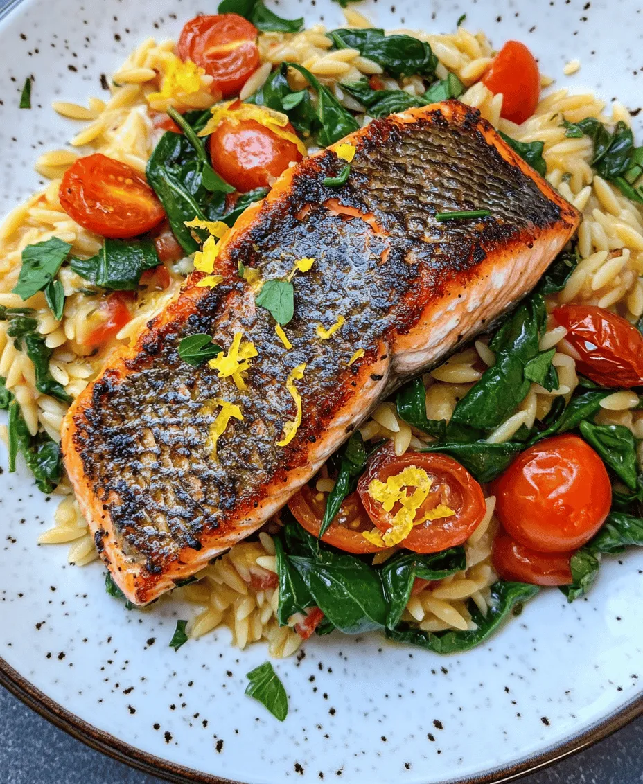 If you're on the lookout for a delicious and nutritious meal that can be prepared with minimal fuss, look no further than One Skillet Salmon with Lemon Orzo. This dish exemplifies the beauty of a one-skillet meal, allowing you to cook a complete dinner in a single pan without sacrificing flavor or nutritional value. With its vibrant ingredients and refreshing flavors, this recipe is not only satisfying but also a great way to incorporate healthy foods into your diet.