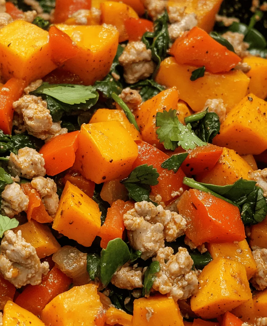 The Ground Turkey Sweet Potato Skillet stands out for its simplicity and versatility. With just a handful of ingredients and minimal cooking time, you can whip up a meal that satisfies hunger and nourishes the body. Ground turkey serves as a fantastic lean protein alternative to beef or pork, making it a go-to ingredient for health-conscious cooks. Sweet potatoes add a delightful sweetness while also contributing essential vitamins, minerals, and fiber. Together, they create a dish that not only fills you up but also fuels your body with the nutrients it needs.