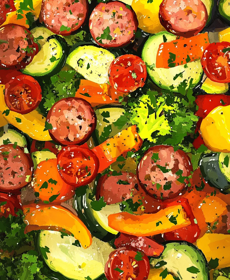 In the fast-paced world we live in, finding time to prepare a wholesome meal can often feel like a daunting task. Enter the sheet pan meal—an ingenious solution that combines convenience with flavor, allowing you to enjoy a delicious and nutritious dinner with minimal effort. Among these easy-to-prepare dishes, the Sheet Pan Sausage and Veggies Delight stands out as a perfect choice for busy weeknights or casual gatherings with friends and family.