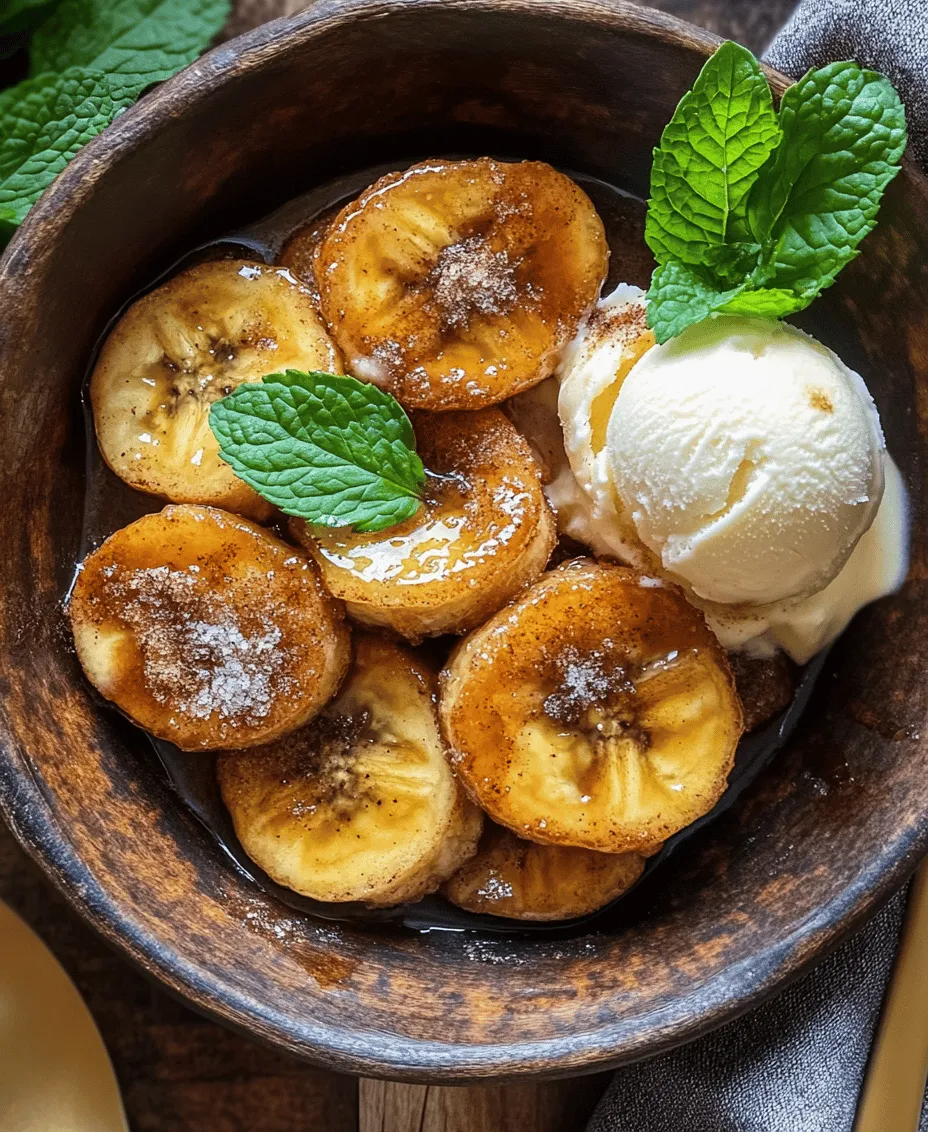 Welcome to the delightful world of Pan Fried Cinnamon Bananas, where the humble banana transforms into a warm, caramelized treat that encapsulates the essence of simplicity and comfort. This recipe takes ordinary bananas and elevates them to new heights, creating a sensory experience that is both satisfying and indulgent. Whether you are looking to enhance your breakfast, serve a decadent dessert, or simply enjoy a sweet snack, Pan Fried Cinnamon Bananas fits the bill perfectly.