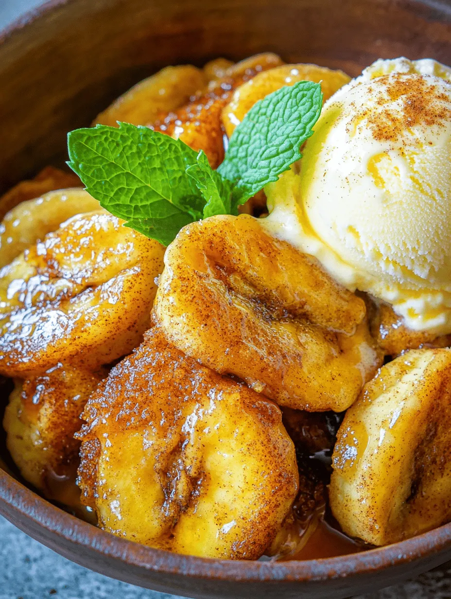 Welcome to the delightful world of Pan Fried Cinnamon Bananas, where the humble banana transforms into a warm, caramelized treat that encapsulates the essence of simplicity and comfort. This recipe takes ordinary bananas and elevates them to new heights, creating a sensory experience that is both satisfying and indulgent. Whether you are looking to enhance your breakfast, serve a decadent dessert, or simply enjoy a sweet snack, Pan Fried Cinnamon Bananas fits the bill perfectly.
