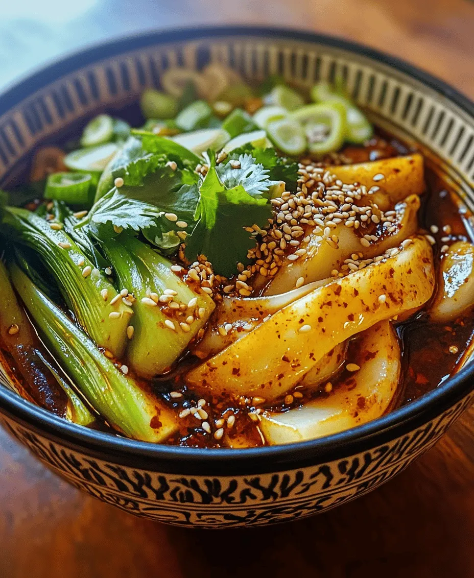 In today's fast-paced world, quick and easy meals have become essential for many home cooks. The challenge lies in creating dishes that not only save time but also deliver on flavor. Enter the 10-Minute Chili Oil Udon Noodles, a dish that exemplifies the perfect marriage of convenience and taste. Udon noodles, with their thick and chewy texture, provide a satisfying base for a multitude of flavors, while chili oil adds a spicy kick that elevates the dish from basic to extraordinary.