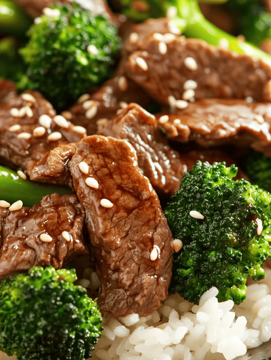 Beef and broccoli is a quintessential dish that has captured the hearts and palates of many around the globe, particularly in Chinese cuisine. This delightful stir-fry, characterized by tender strips of beef and vibrant green broccoli, is often found on the menus of Chinese restaurants and homes alike. Its popularity can be attributed to its harmonious blend of flavors, ease of preparation, and the wholesome nutrition it provides.