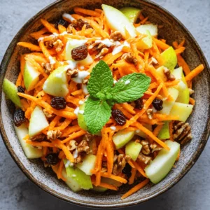 Carrots are the star of this salad, bringing a satisfying crunch and a burst of color. These root vegetables are known for their impressive nutritional profile. High in beta-carotene, which the body converts into vitamin A, carrots are essential for maintaining healthy vision, skin, and immune function. They also contain antioxidants that combat oxidative stress and contribute to overall well-being.