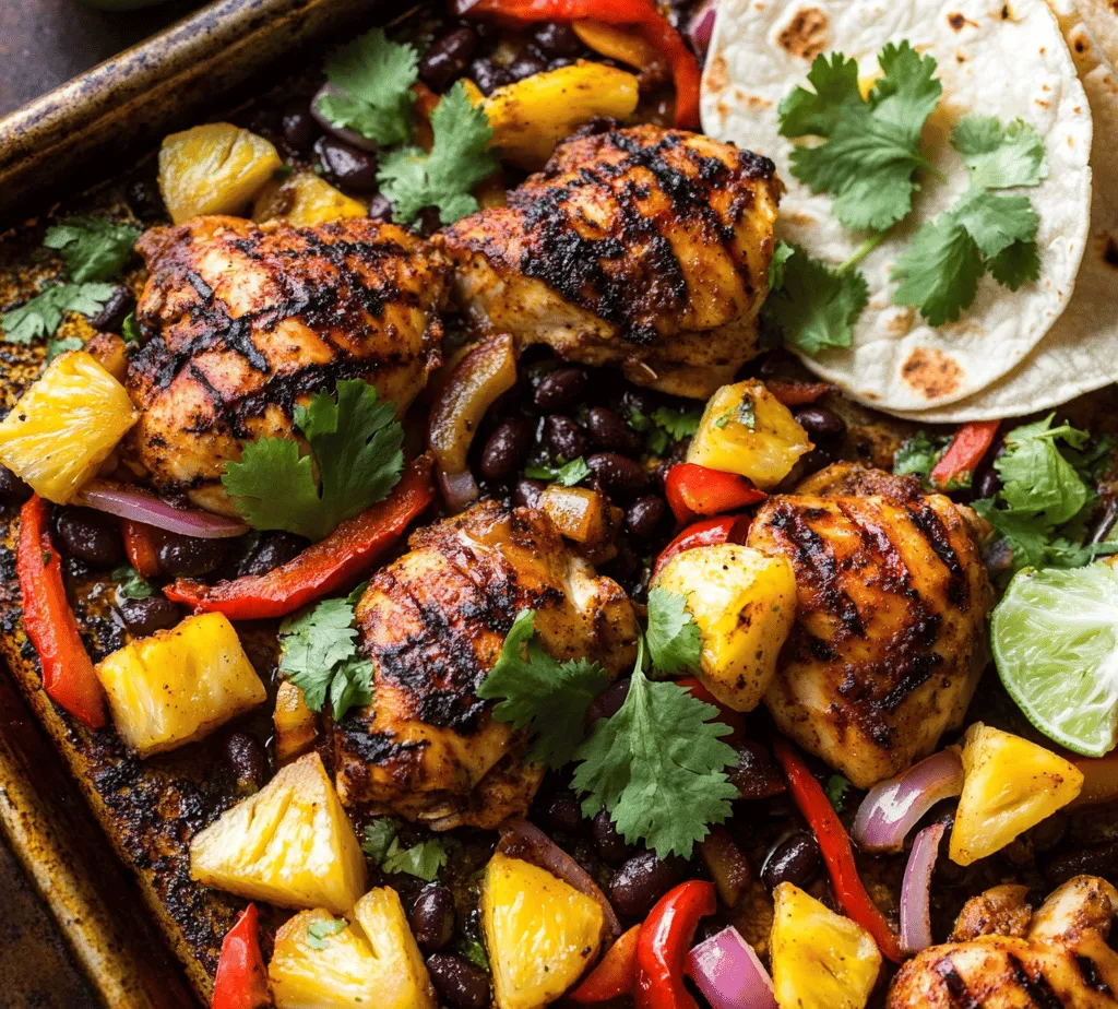 To create the Sweet & Spicy Sheet Pan Chicken Taco Fiesta, you need to gather a few key ingredients that contribute to the dish's unique flavor profile and nutritional value: