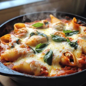 Cheesy Delight Stuffed Shells are more than just a dish; they are a celebration of comfort food that resonates with the warmth of family gatherings and the joy of shared meals. This Italian classic brings together the nostalgia of home-cooked meals with the irresistible allure of creamy, cheesy goodness. The combination of tender pasta shells filled with a rich mixture of cheeses and herbs, topped with a savory marinara sauce, creates a delightful experience for the palate.
