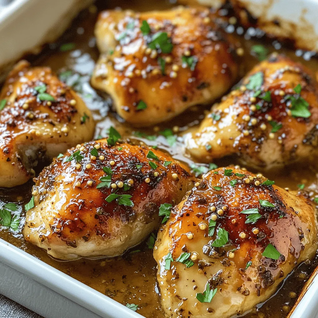 Chicken recipes have long been a staple in households around the world, not only for their versatility but also for their ability to adapt to various flavor profiles and cooking methods. One dish that stands out for its simplicity and mouthwatering taste is the Easy Baked Honey Dijon Chicken. This recipe is perfect for anyone looking to whip up a quick, flavorful meal without spending hours in the kitchen.