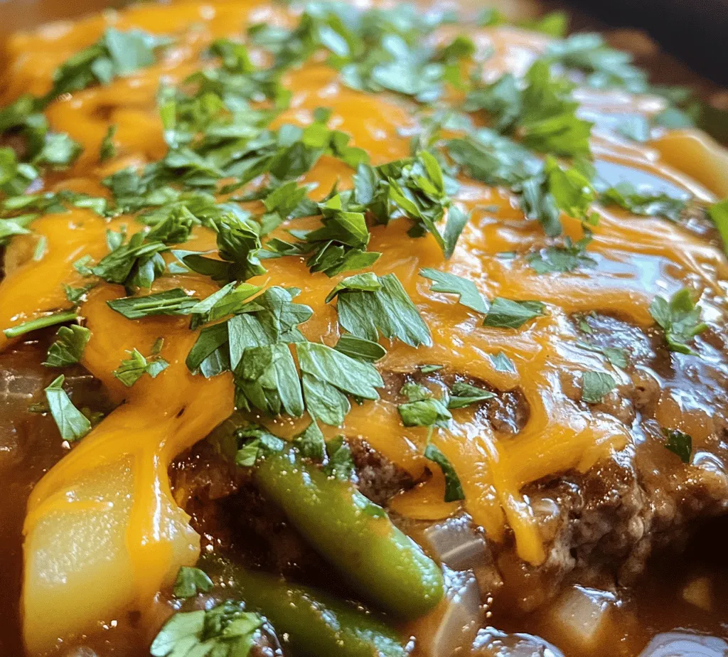 Amish cuisine is often celebrated for its heartwarming simplicity and wholesome ingredients, reflecting a lifestyle that prioritizes family, community, and home-cooked meals. Rooted in tradition, Amish dishes are known for their hearty and comforting nature, making them perfect for gathering friends and family around the dinner table. One such dish that embodies these qualities is the Amish Hamburger Steak Bake, a delightful combination of seasoned ground beef, fresh vegetables, and creamy cheese that is sure to please even the pickiest eaters.