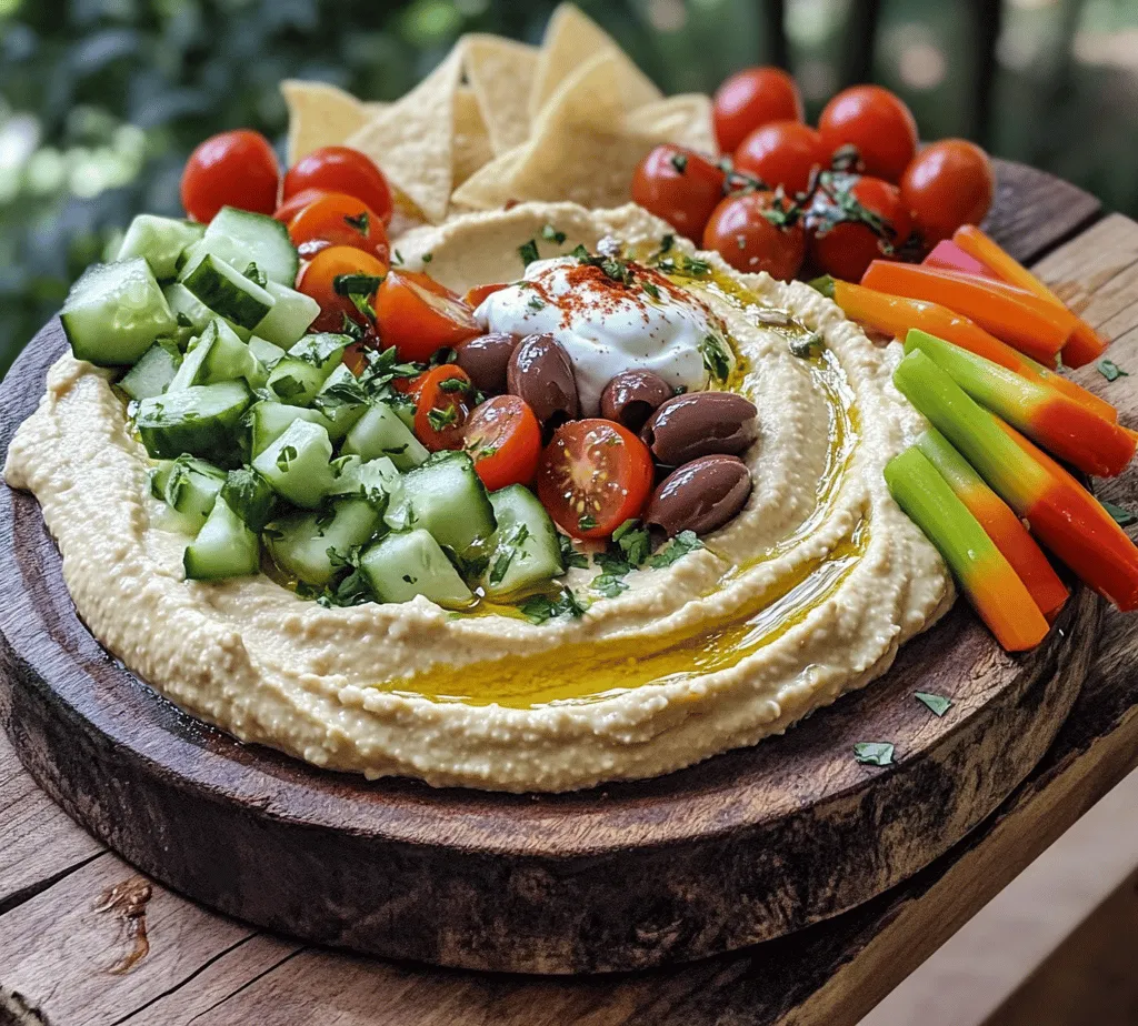 Greek-style loaded hummus is not just another appetizer; it is a vibrant and flavorful dish that encapsulates the essence of Mediterranean cuisine. This culinary gem combines the traditional creamy texture of hummus with an array of fresh toppings, creating a dish that is both visually appealing and bursting with flavor. Whether you are hosting a gathering, planning a picnic, or looking for a quick and healthy snack during the week, this loaded hummus is the perfect choice.