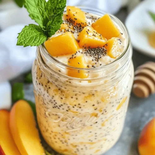 In the modern world where breakfast often becomes a rushed affair, overnight oats have emerged as a popular and convenient breakfast choice. This no-cook method allows you to prepare a nutritious meal in mere minutes the night before, making it perfect for busy mornings or leisurely weekends alike. Among the myriad of flavor combinations, one that stands out is the Irresistible Healthy Overnight Oats with Peaches. This delightful recipe not only satisfies your taste buds but also packs a powerful nutritional punch.